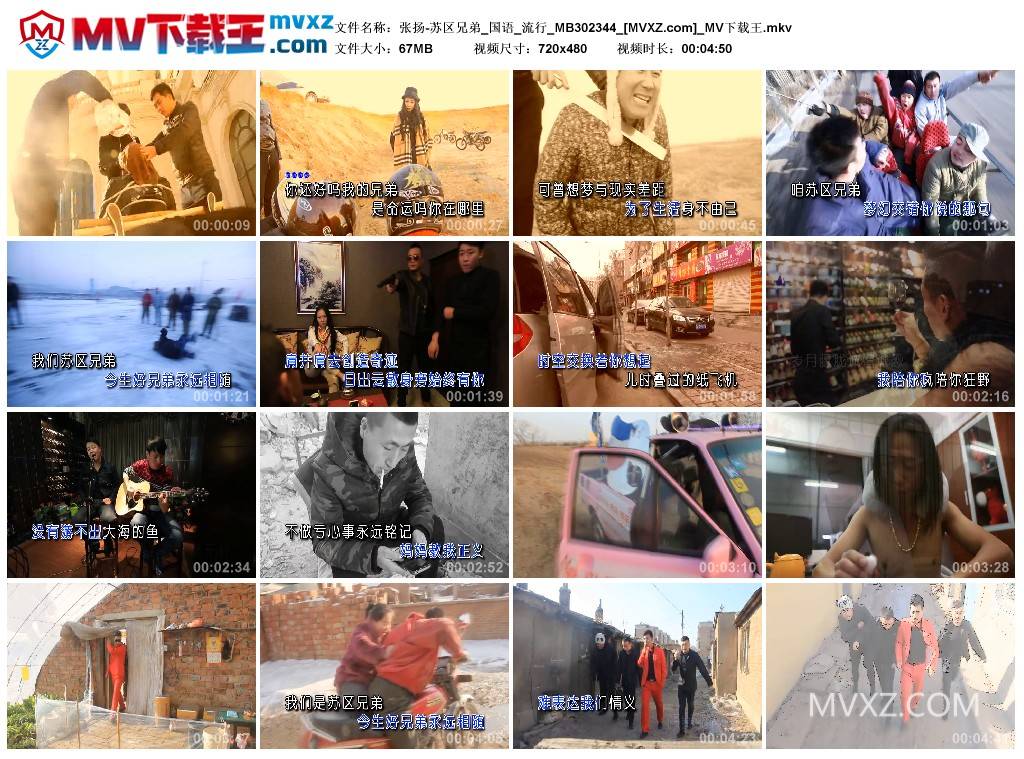 张扬-苏区兄弟_国语_流行_MB302344